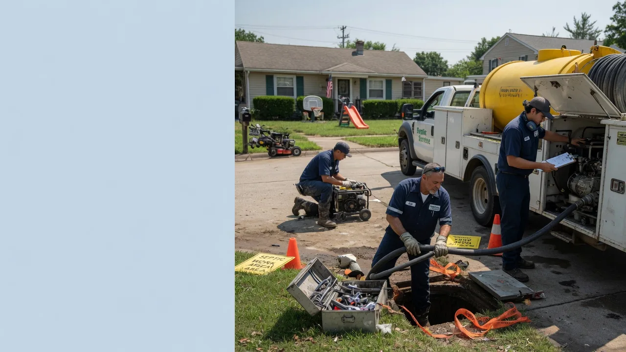 Septic Tank Pumping in Homer Glen, IL near me